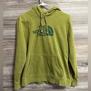 The North Face green pullover hoodie